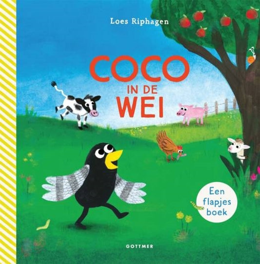 Coco in de wei - flapjesboek (Kartonboek)
