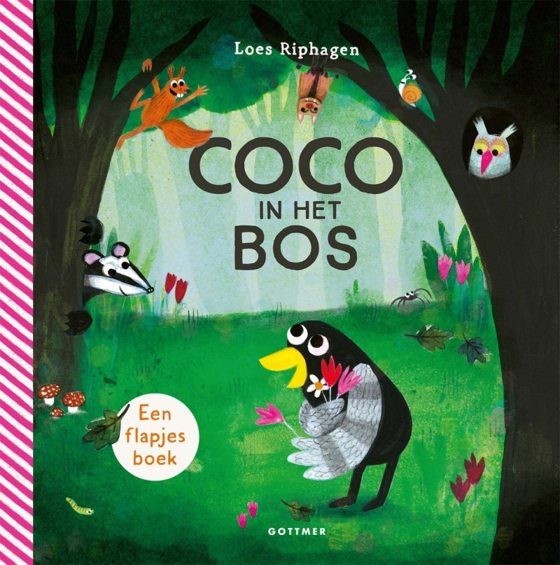 Coco in het bos - flapjesboek (Kartonboek)