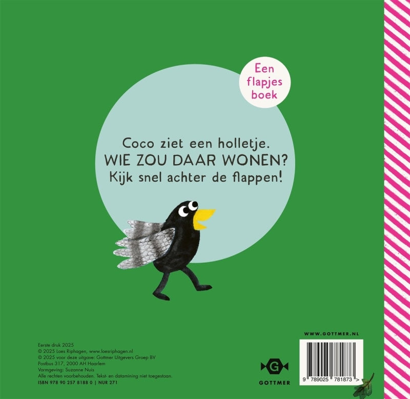 Coco in het bos - flapjesboek (Kartonboek)