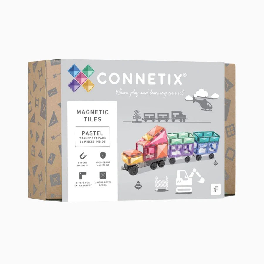 Connetix Transport pack 50pcs pastel