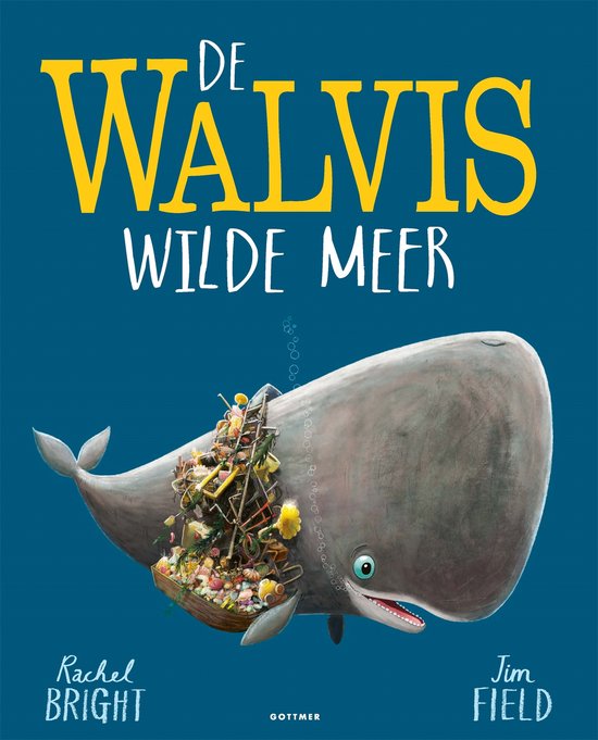 De walvis wilde meer Karton - Rachel Bright
