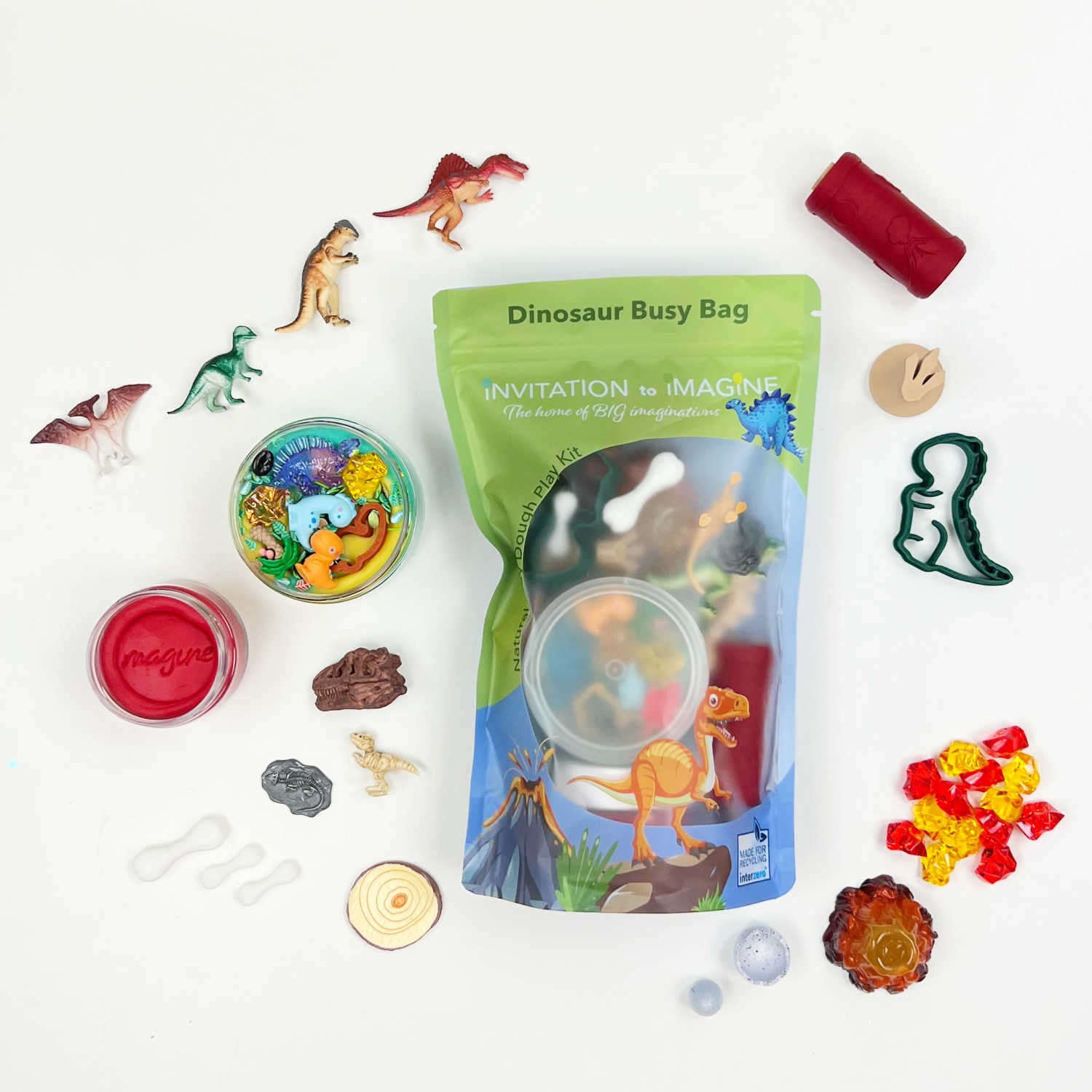 Invitation to Imagine – Dinosaur Busy Bag