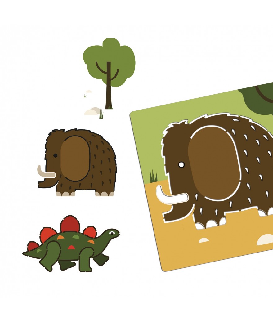 Djeco Tekensjablonen Dinosaurus > 4 jaar