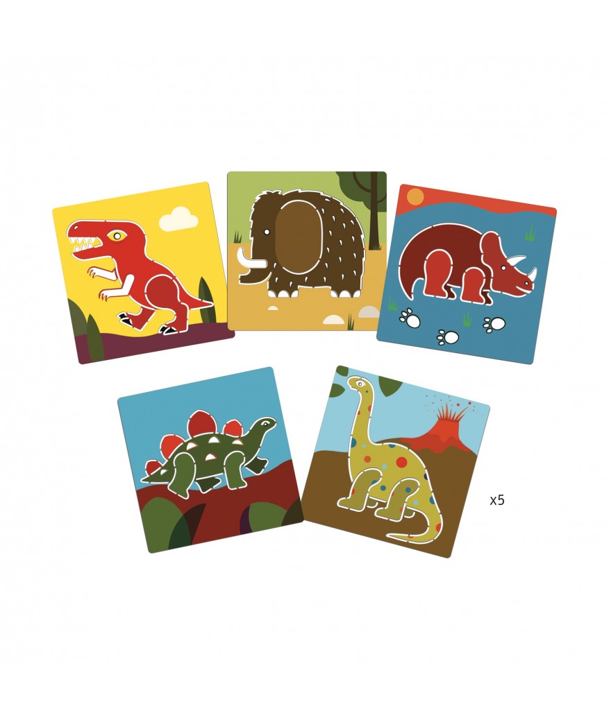 Djeco Tekensjablonen Dinosaurus > 4 jaar