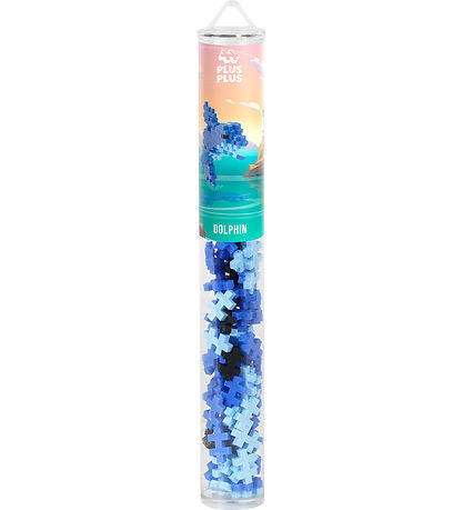 Plus Plus Tube dolfijn  - 100 stuks