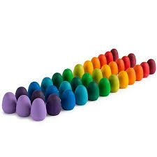 Grapat Mandala regenboog eieren - 36 stuks - 21-223