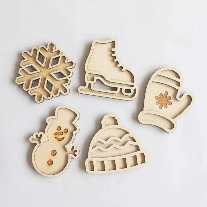 Studio de Rijk Speeltray miniset - De winter (5 stuks)