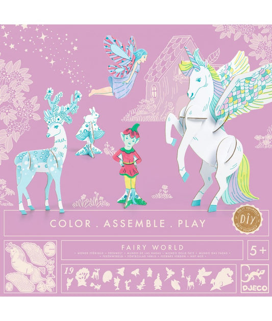 Djeco Knutselset DIY - Fairy world > 5 jaar