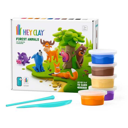 HeyClay - Forest Animals - 15 cans