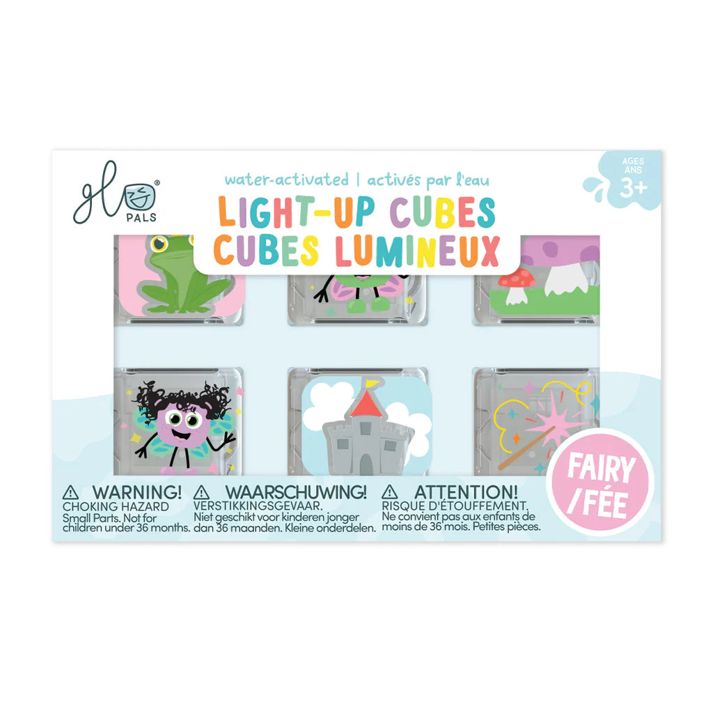 Glo Pals Fairy Light-Up Cubes 6-pack - NEW