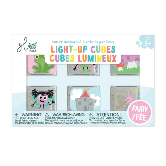 Glo Pals Fairy Light-Up Cubes 6-pack - NEW