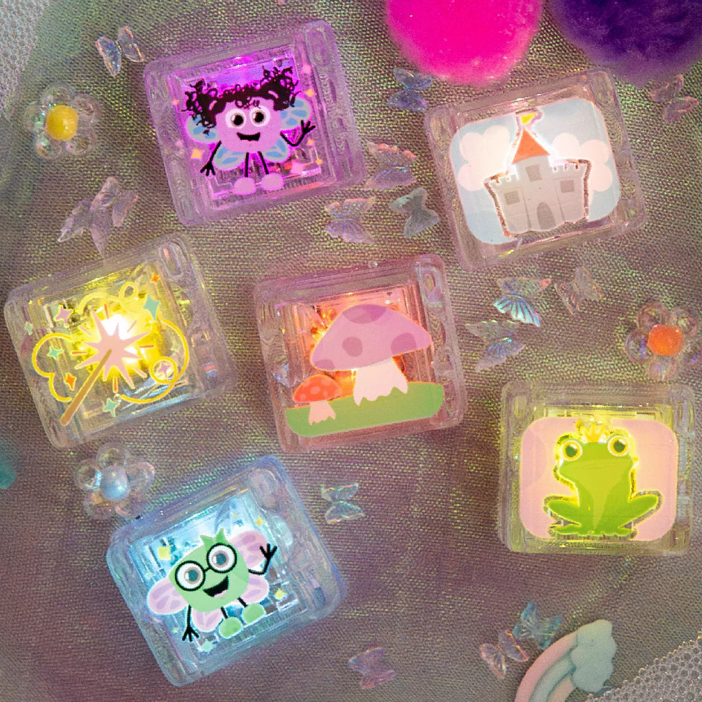 Glo Pals Fairy Light-Up Cubes 6-pack - NEW