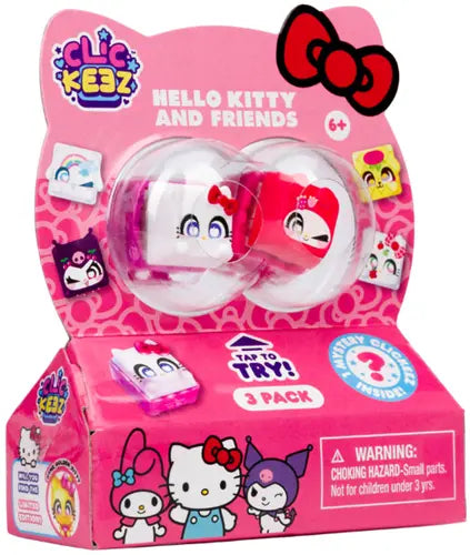 Goliath Clickeez - Hello Kitty and friends - 3 pack