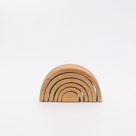 Grimm’s Houten Regenboog Naturel Mini (10690)