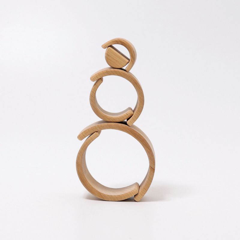Grimm’s Houten Regenboog Naturel Mini (10690)
