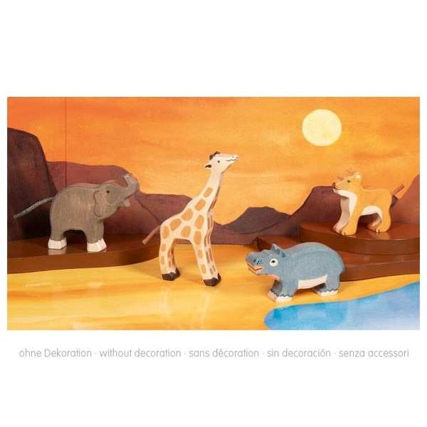 Holztiger – Wilde Dieren Set | 4 Stuks (80632) NIEUW