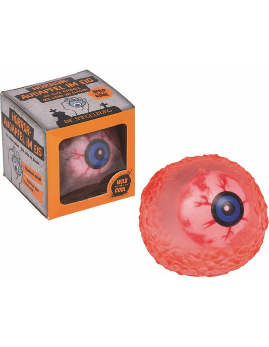 Horror oog in een ijsblokje fidget Wild + Cool