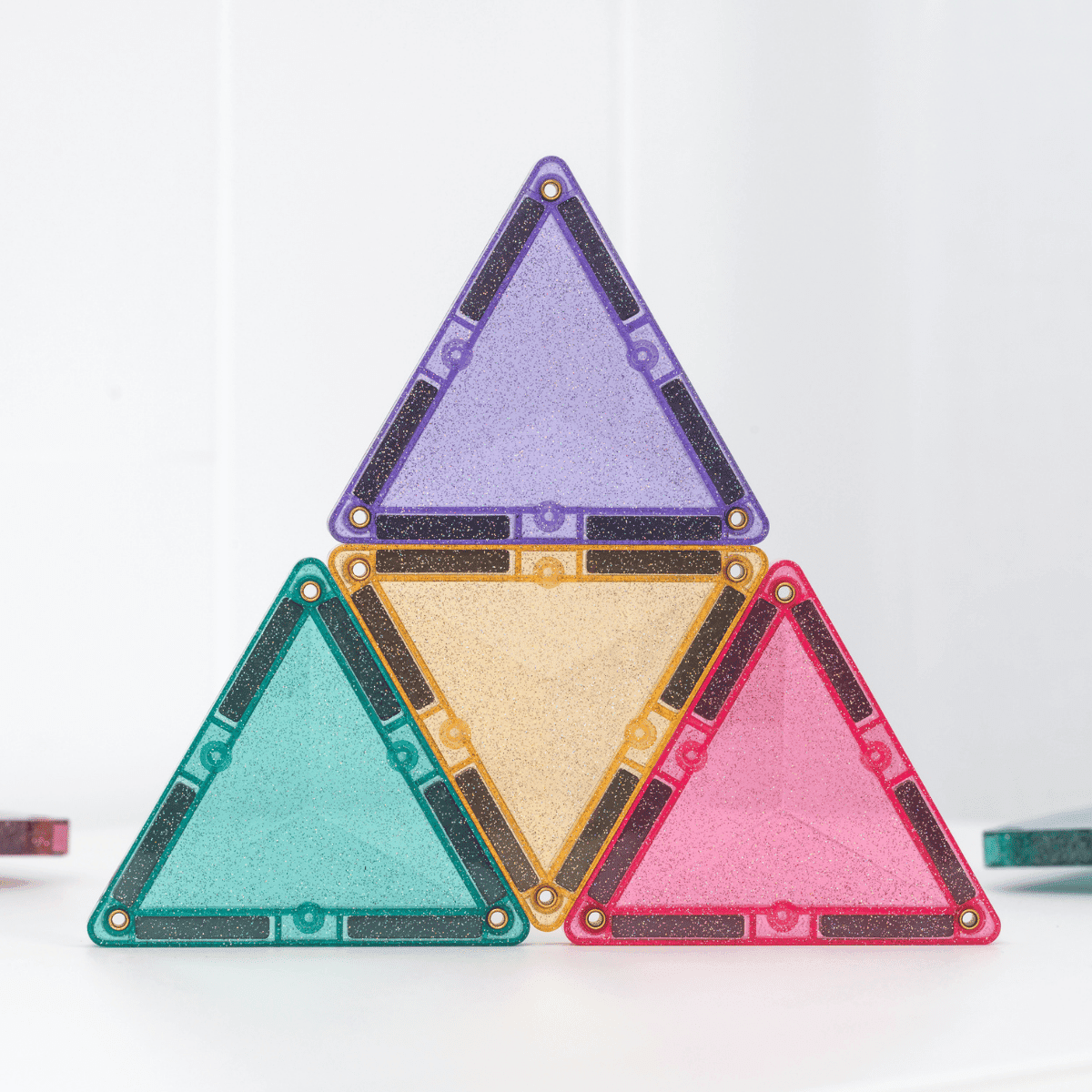 Connetix Glitter Castle Pack 48 pc - PRE ORDER