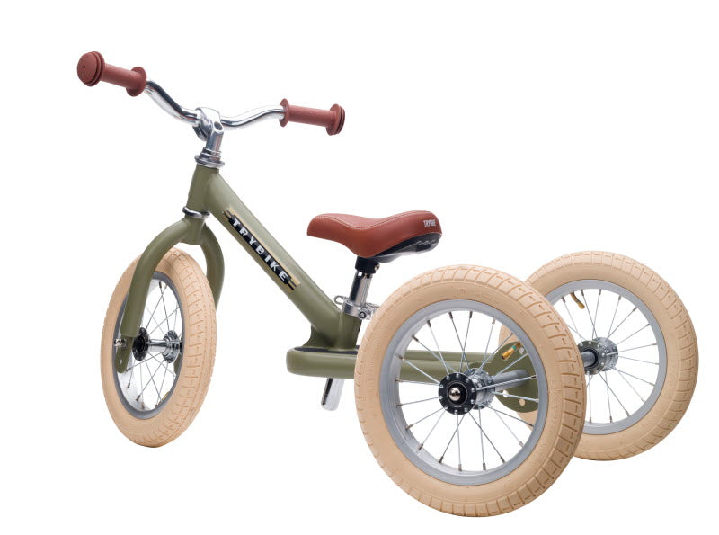 Trybike Steel 2-in-1 loopfiets Matt Green