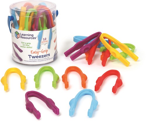 Learning Resources - Easy-Grip Tweezer (doos 12 stuks)