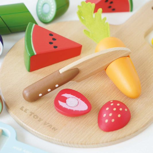 Le Toy Van - Chopping Board with Super Food