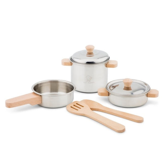 Pannenset metaal 7-delig - New Classic Toys
