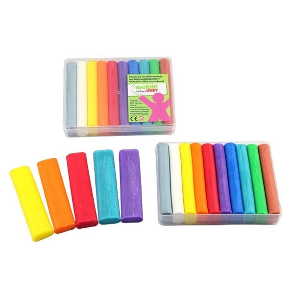 Weible Kneedwas Rol 10 kleuren  - 250 gram