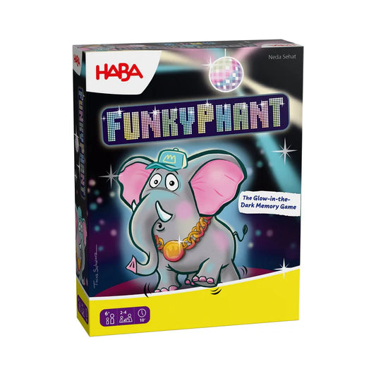 Haba - Memospel Funkyphant Glow in the Dark > 6 jaar
