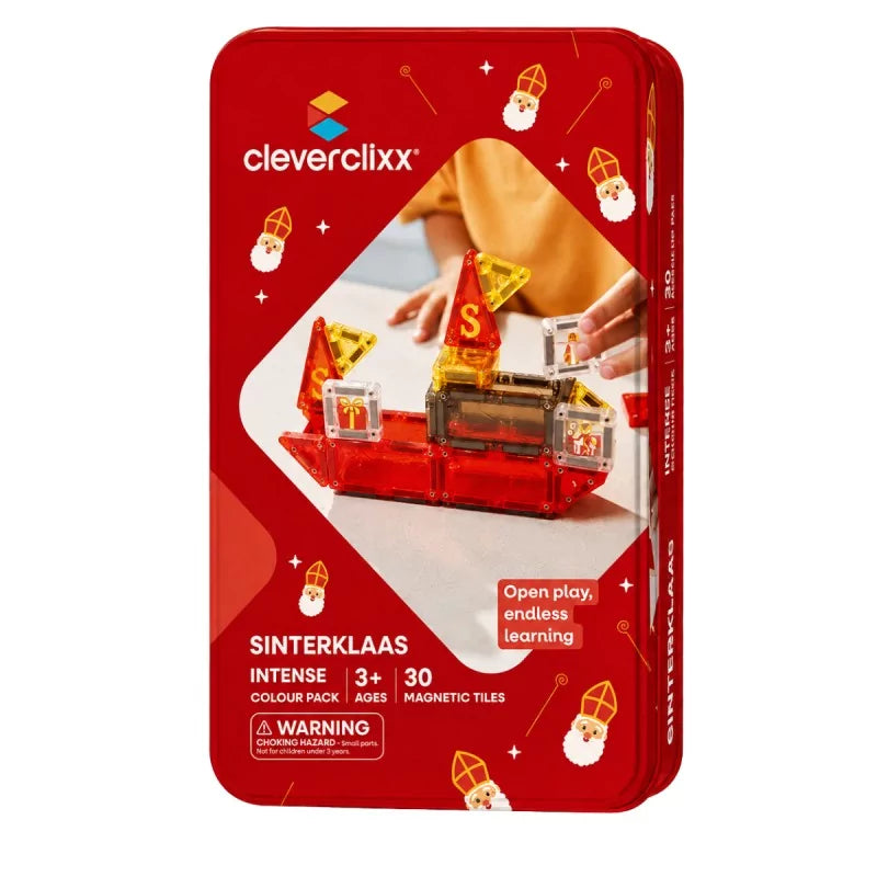 Cleverclixx Mini Tiles Sinterklaas - 30 pcs (slechts tijdelijk verkrijgbaar)
