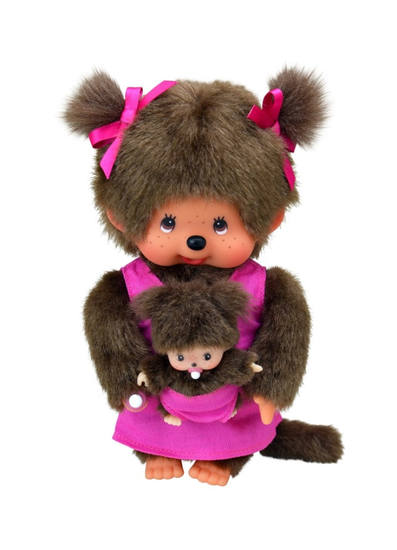 Monchhichi Mothercare met baby (20cm)