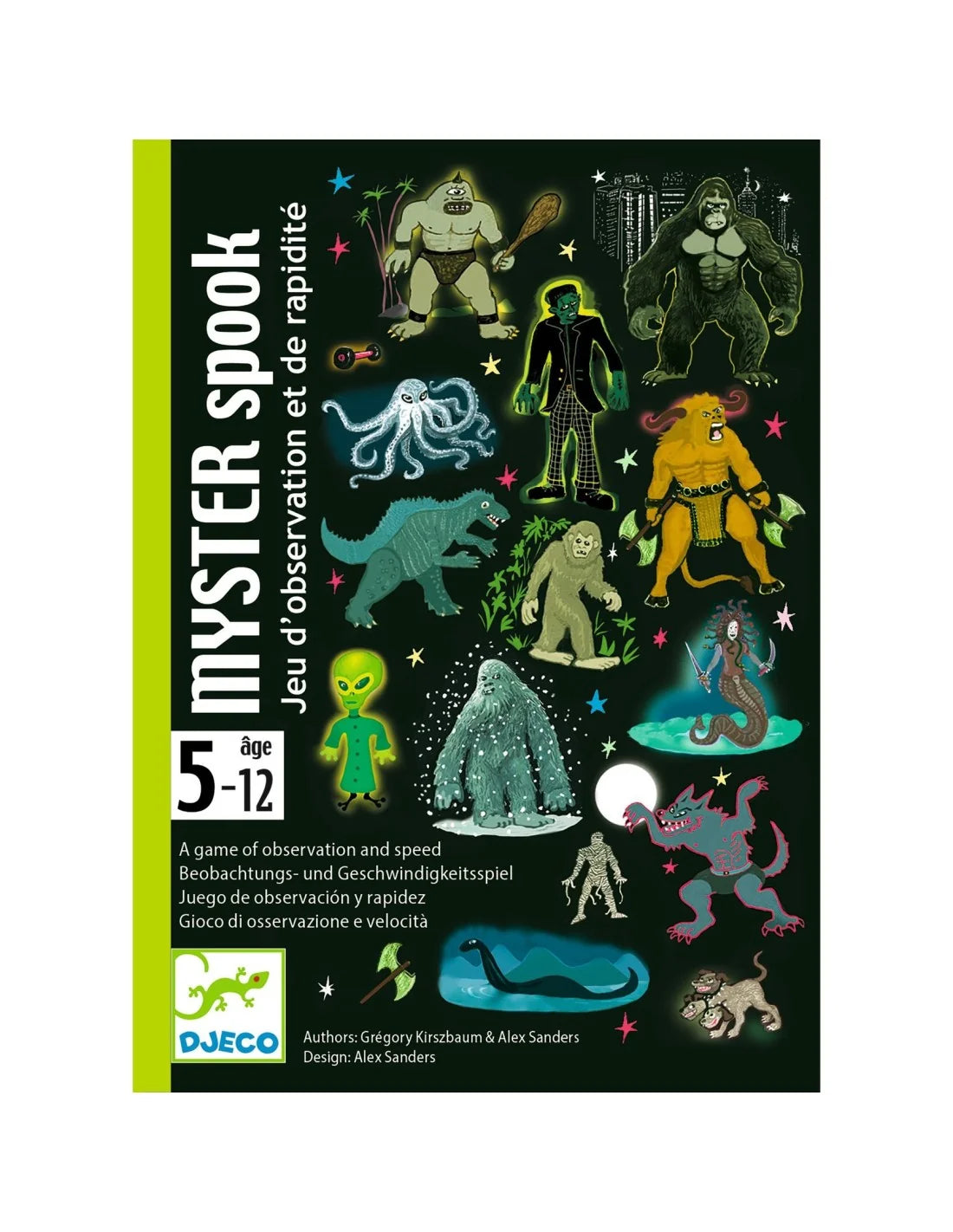 Djeco Myster spook observatie- en snelheidsspel > 5 jaar