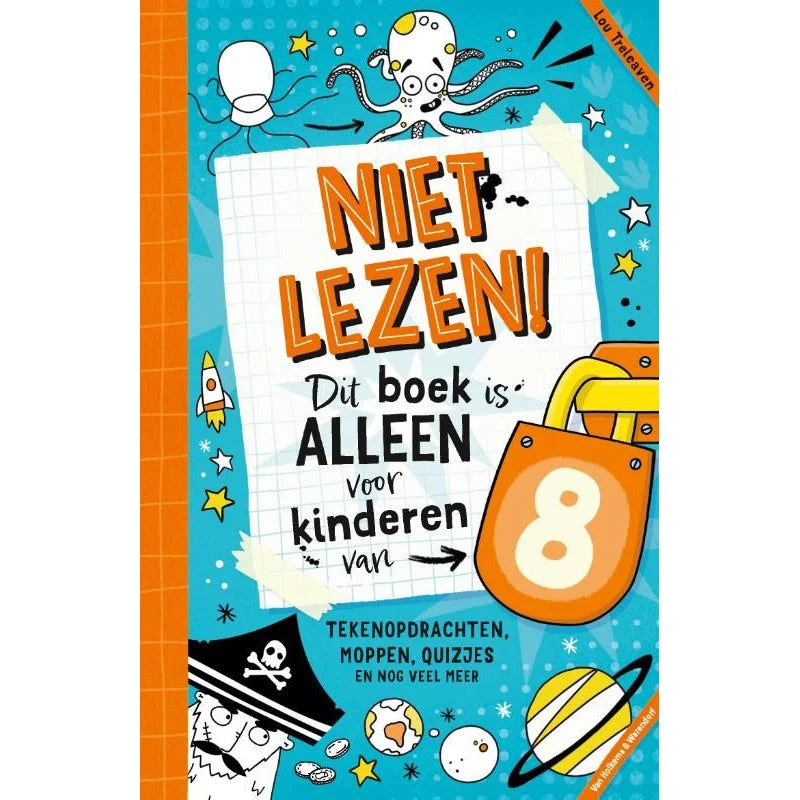 Niet lezen! Dit DOEboek is alleen voor kinderen van 8