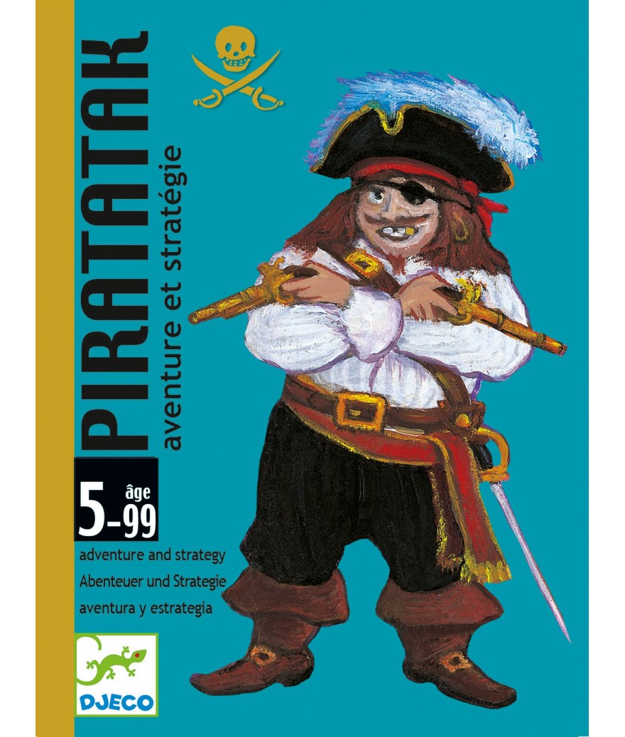 Djeco Piratatak stratagiespel > 5 jaar