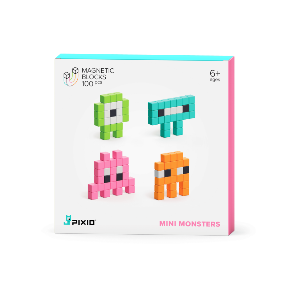 PIXIO Mini Monsters - 100 pcs