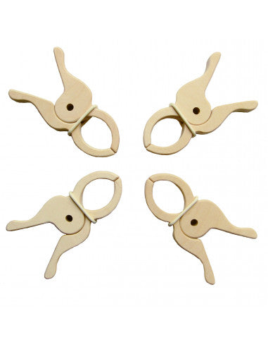 Speelbelovend – Speelknijper set van 4