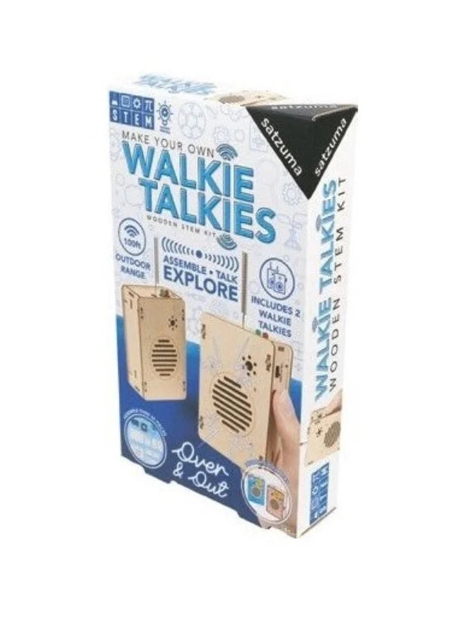 Satzuma - STEM - Walkie Talkies van hout