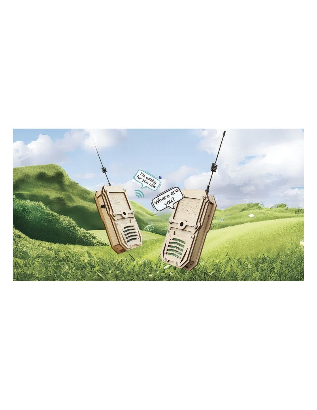 Satzuma - STEM - Walkie Talkies van hout