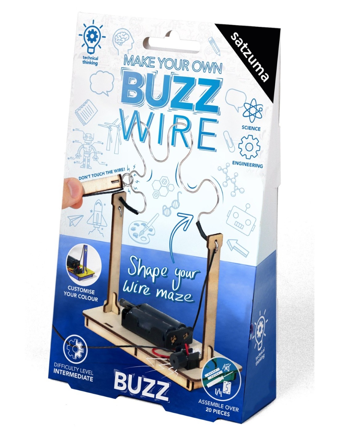 Satzuma - STEM - Wooden Buzz Wire