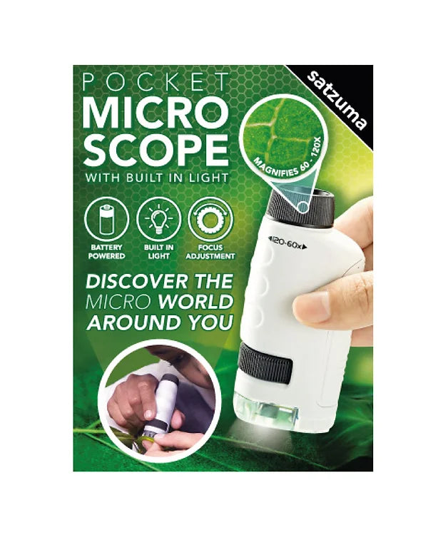 Satzuma pocket microscoop