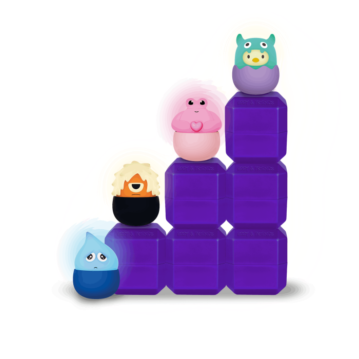 Mystery Box Eggy - mystery lights blindbox monsters (NIEUW)