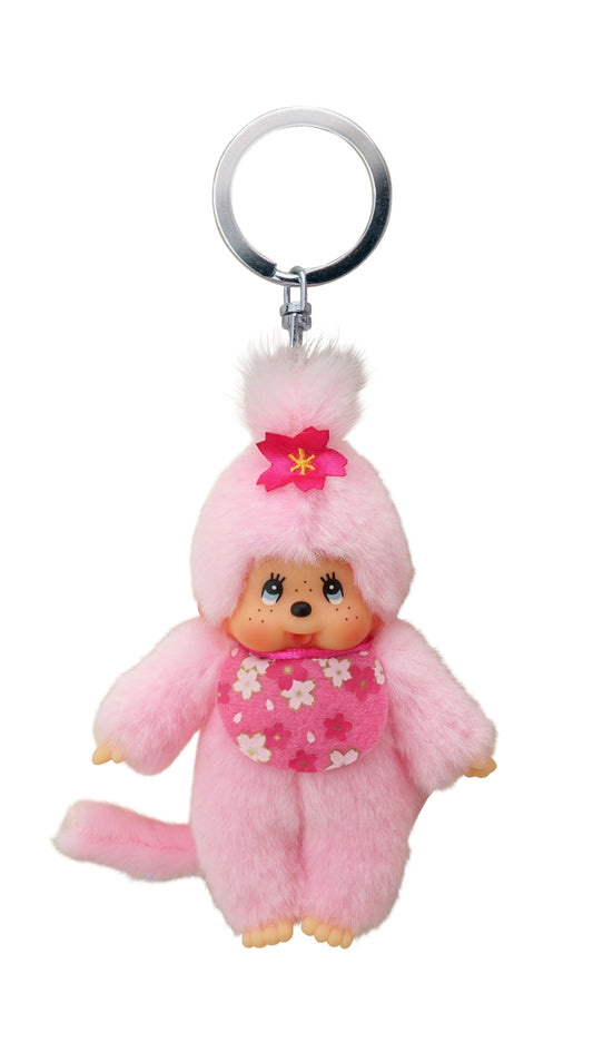 Monchhichi Sleutelhanger Cherry Blossom (10cm)
