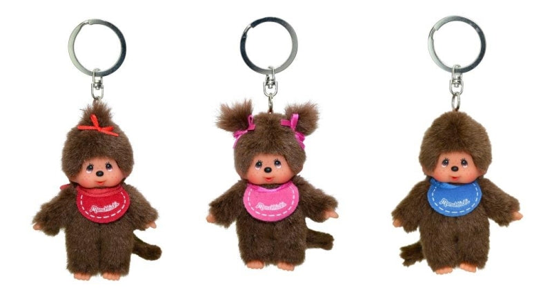 Monchhichi Sleutelhanger ( per stuk)
