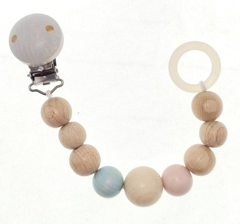 Goki Speenketting (naturel/pastel)