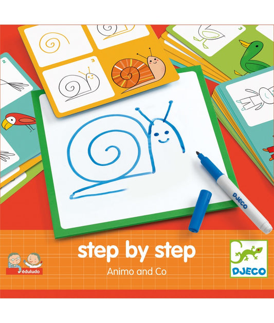 Djeco Step by step Dieren