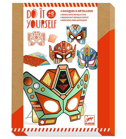 Djeco Maskerset - DIY - Super Robots > 5 jaar