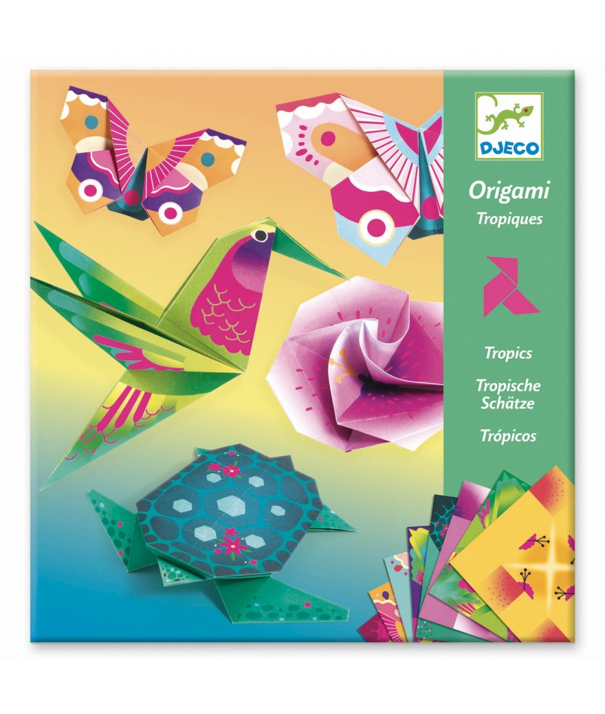 Djeco Origami- Tropische Dieren