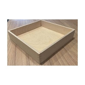 Houten Speelbak Met Deksel (25x25x5 Cm)