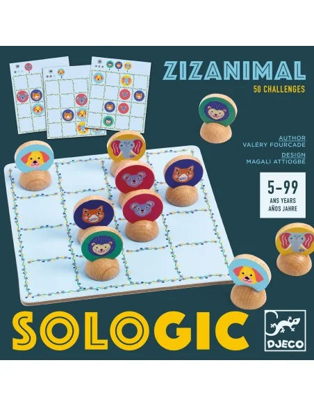 Djeco Sologic Zizanimal - FSC 100%  > 5 jaar